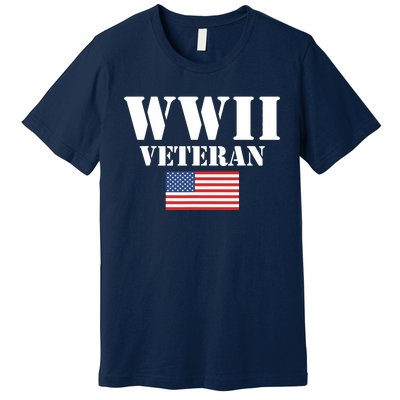 American Patriot Wwii Veteran Military World War 2 Veteran Premium T-Shirt