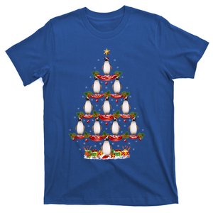 Adelie Penguin Xmas Lighting Adelie Penguin Christmas Tree Funny Gift T-Shirt