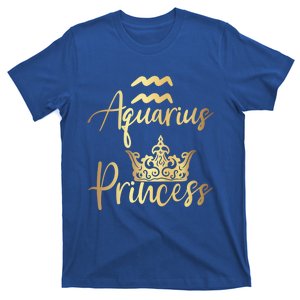 Aquarius Princess Zodiac Gift T-Shirt