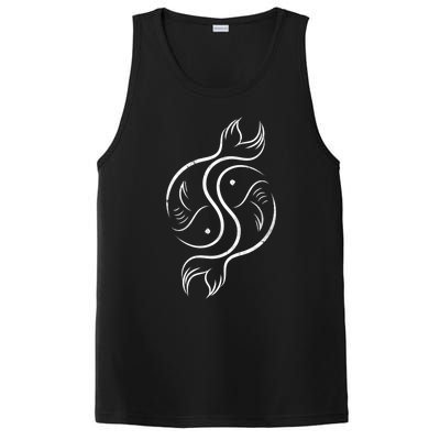 Awesome Pisces Zodiac Sign Astrologist Astronomers Horoscope Gift PosiCharge Competitor Tank