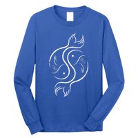 Awesome Pisces Zodiac Sign Astrologist Astronomers Horoscope Gift Long Sleeve Shirt