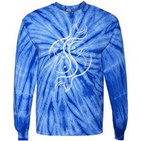 Awesome Pisces Zodiac Sign Astrologist Astronomers Horoscope Gift Tie-Dye Long Sleeve Shirt