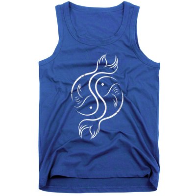 Awesome Pisces Zodiac Sign Astrologist Astronomers Horoscope Gift Tank Top