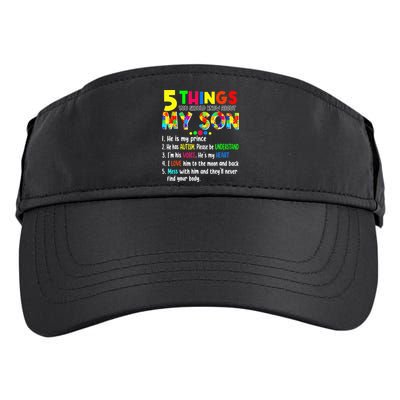 Autism quote 5 Things You Should Know About My Son Adult Drive Performance Visor