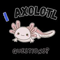 Axolotl Questions 16oz Travel Tumbler