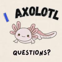 Axolotl Questions Garment-Dyed Women's Muscle Tee
