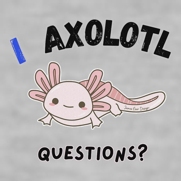 Axolotl Questions Ladies PosiCharge Tri-Blend Wicking Tank