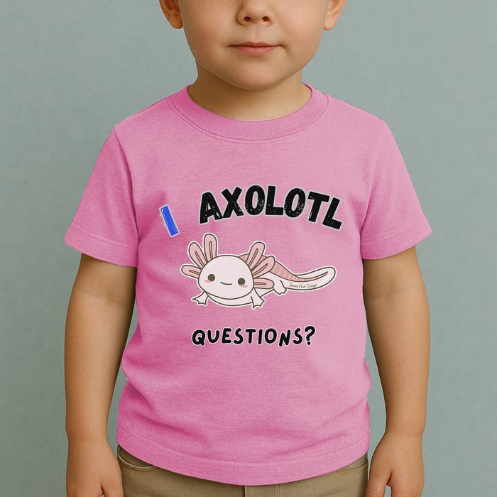 Axolotl Questions Toddler T-Shirt