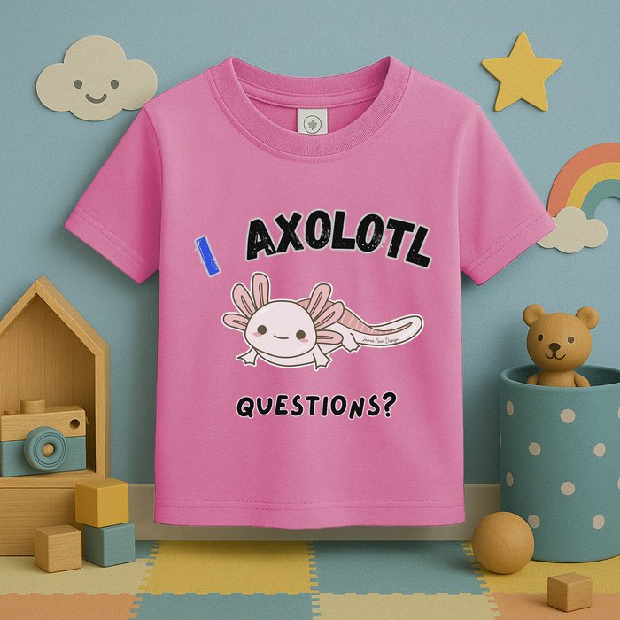 Axolotl Questions Toddler T-Shirt
