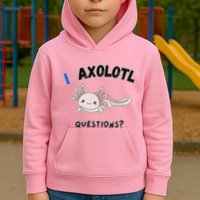Axolotl Questions Kids Hoodie
