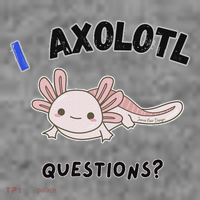 Axolotl Questions Tall Sweatshirt