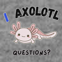 Axolotl Questions Toddler Sweatshirt