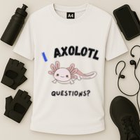 Axolotl Questions Performance Shirt