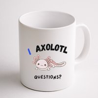 Axolotl Questions Mug