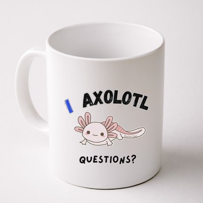 Axolotl Questions Mug