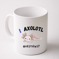 Axolotl Questions Mug