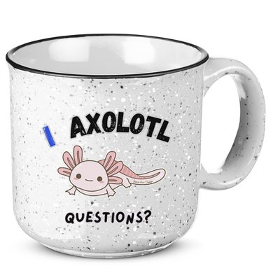 Axolotl Questions 15oz Campfire Ceramic Mug