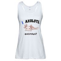 Axolotl Questions Ladies Essential Flowy Tank