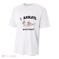 Axolotl Questions Youth Performance Sprint T-Shirt