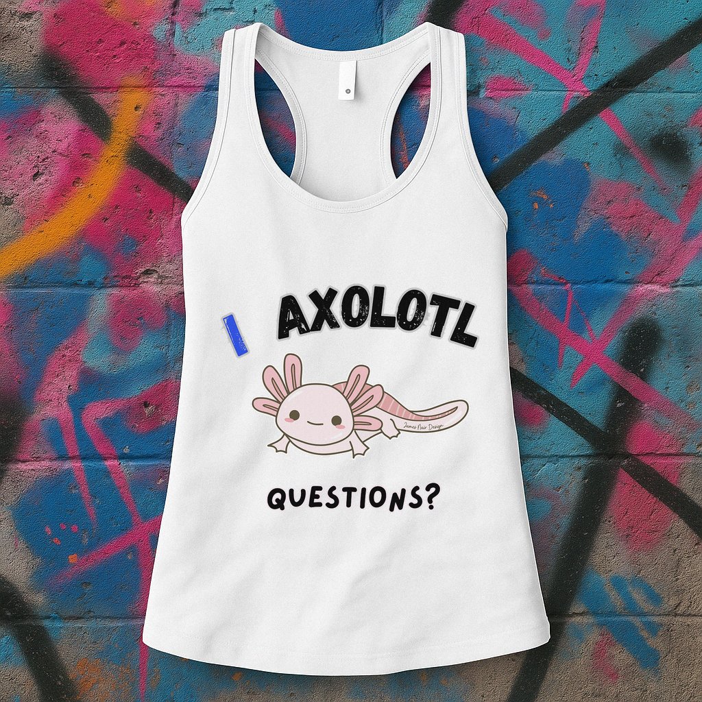 Axolotl Questions Womens Tank Top