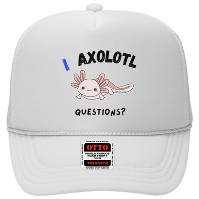 Axolotl Questions Trucker Hat