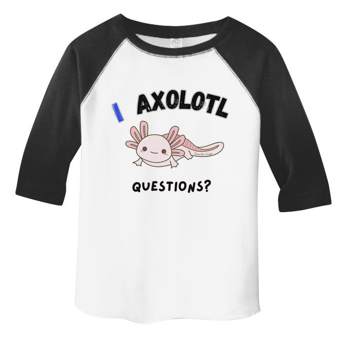 Axolotl Questions Toddler Fine Jersey T-Shirt