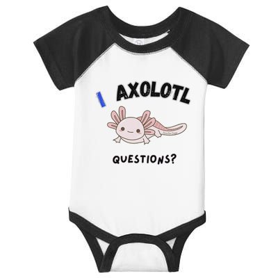 Axolotl Questions Infant Baby Jersey Bodysuit