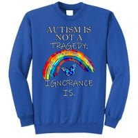 Acceptance Quote And Rainbow Autism Awareness Gift Sweatshirt