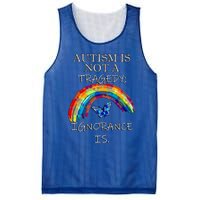 Acceptance Quote And Rainbow Autism Awareness Gift Mesh Reversible Basketball Jersey Tank