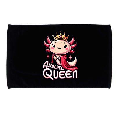 Axolotl Queen  Axolotl Lover Women Axolotl Microfiber Hand Towel