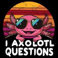 Axolotl Questions Anime Kawaii Axolotl Performance Shirt