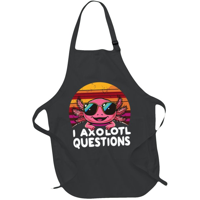 Axolotl Questions Anime Kawaii Axolotl Apron