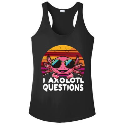 Axolotl Questions Anime Kawaii Axolotl Ladies PosiCharge Competitor Racerback Tank