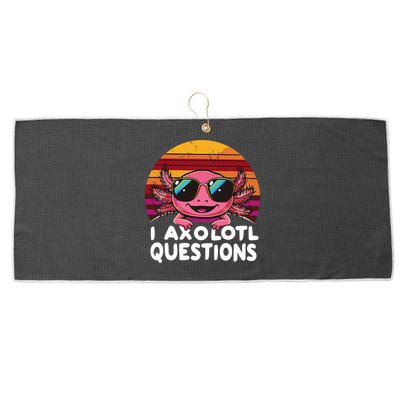 Axolotl Questions Anime Kawaii Axolotl Large Microfiber Waffle Golf Towel