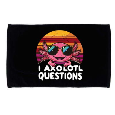Axolotl Questions Anime Kawaii Axolotl Microfiber Hand Towel