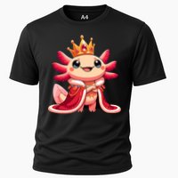 Axolotl Queen Anime Cute Kawaii Axolotl Cooling Performance Crew T-Shirt