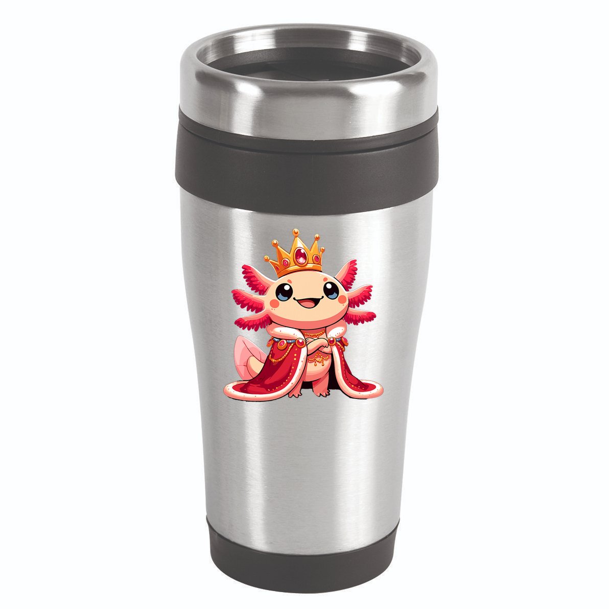Axolotl Queen Anime Cute Kawaii Axolotl 16oz Travel Tumbler