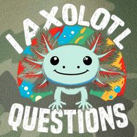 Axolotl Questions Anime Cute Kawaii Axolotl Legacy Tie Dye Trucker Hat