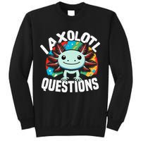 Axolotl Questions Anime Cute Kawaii Axolotl Sweatshirt