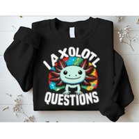 Axolotl Questions Anime Cute Kawaii Axolotl Sweatshirt