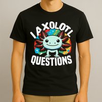 Axolotl Questions Anime Cute Kawaii Axolotl T-Shirt