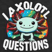 Axolotl Questions Anime Cute Kawaii Axolotl Golf Towel