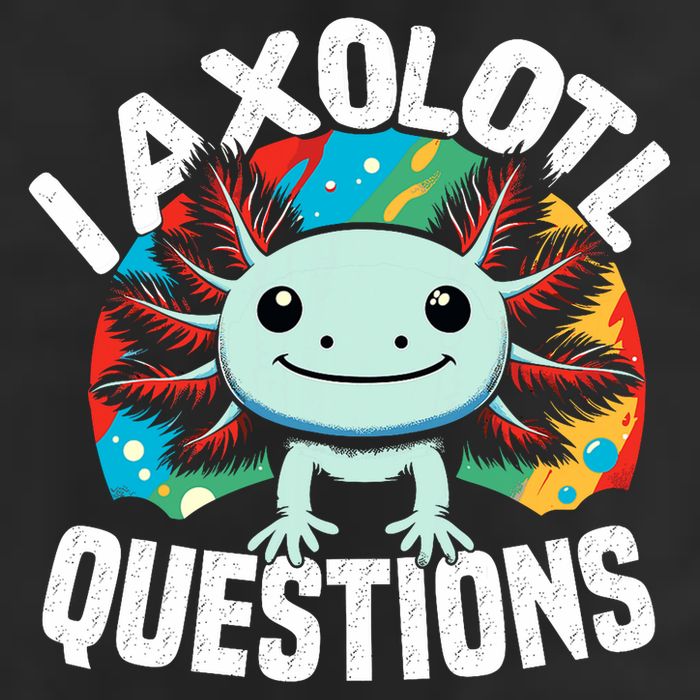 Axolotl Questions Anime Cute Kawaii Axolotl Golf Towel