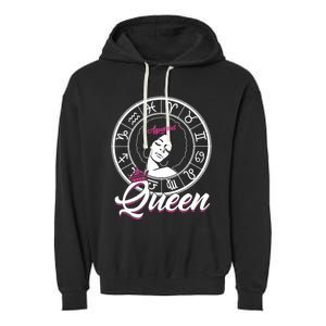 Aquarius Queen Are Born In January 20 To February 18 Gift Garment-Dyed Fleece Hoodie