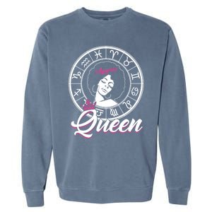 Aquarius Queen Are Born In January 20 To February 18 Gift Garment-Dyed Sweatshirt