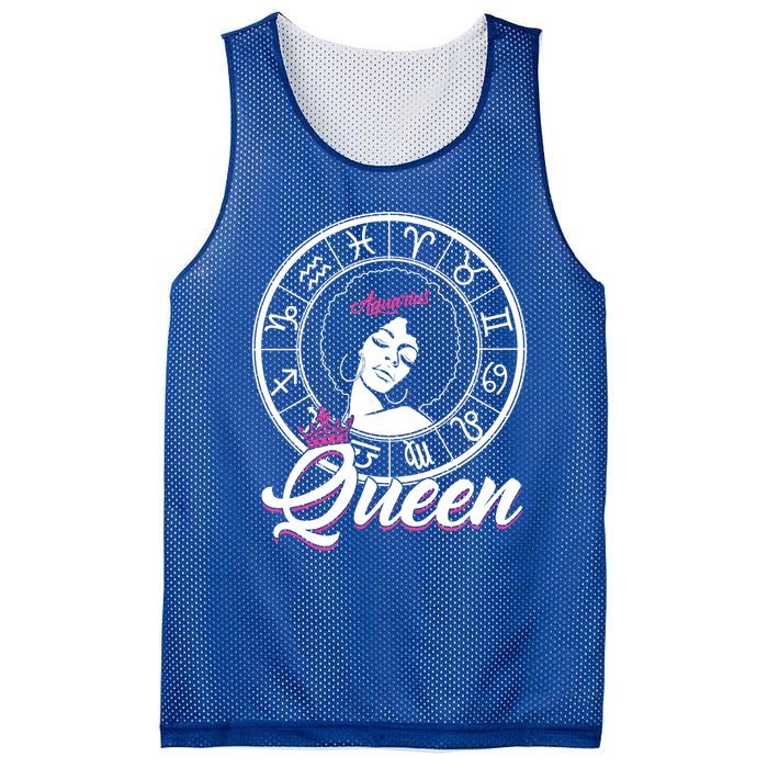 Aquarius Queen Are Born In January 20 To February 18 Gift Mesh Reversible Basketball Jersey Tank