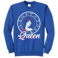 Aquarius Queen Are Born In January 20 To February 18 Gift Tall Sweatshirt