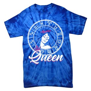 Aquarius Queen Are Born In January 20 To February 18 Gift Tie-Dye T-Shirt