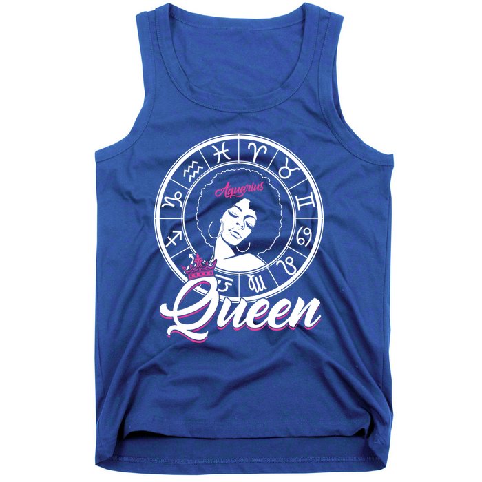 Aquarius Queen Are Born In January 20 To February 18 Gift Tank Top