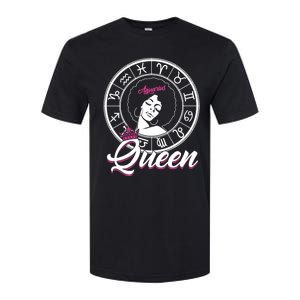 Aquarius Queen Are Born In January 20 To February 18 Gift Softstyle CVC T-Shirt